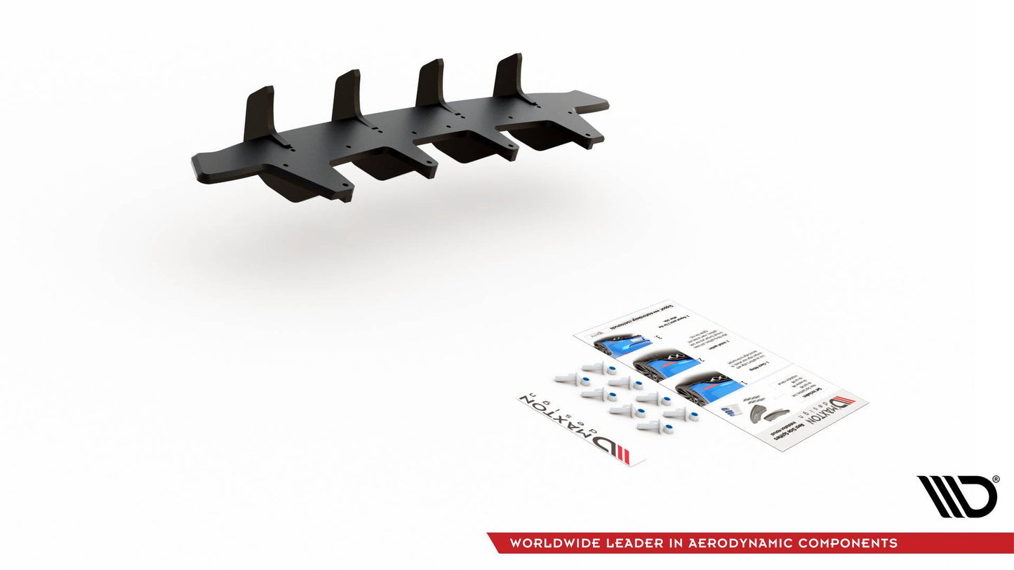 Street pro rear diffuser mercedes-amg c43 coupe c205