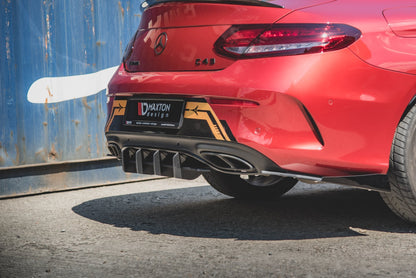 Street pro rear diffuser mercedes-amg c43 coupe c205