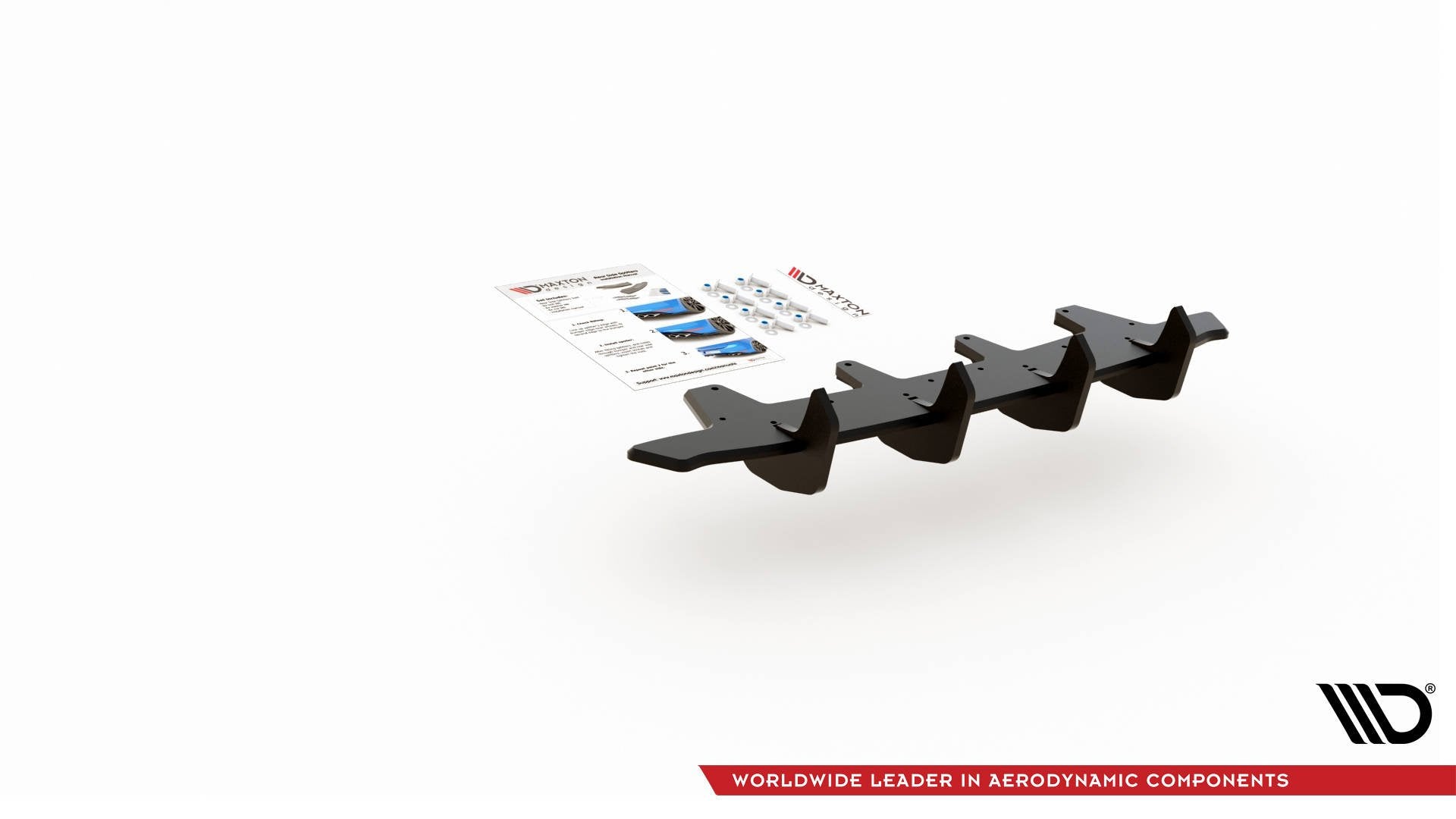 Street pro rear diffuser mercedes-amg c43 coupe c205