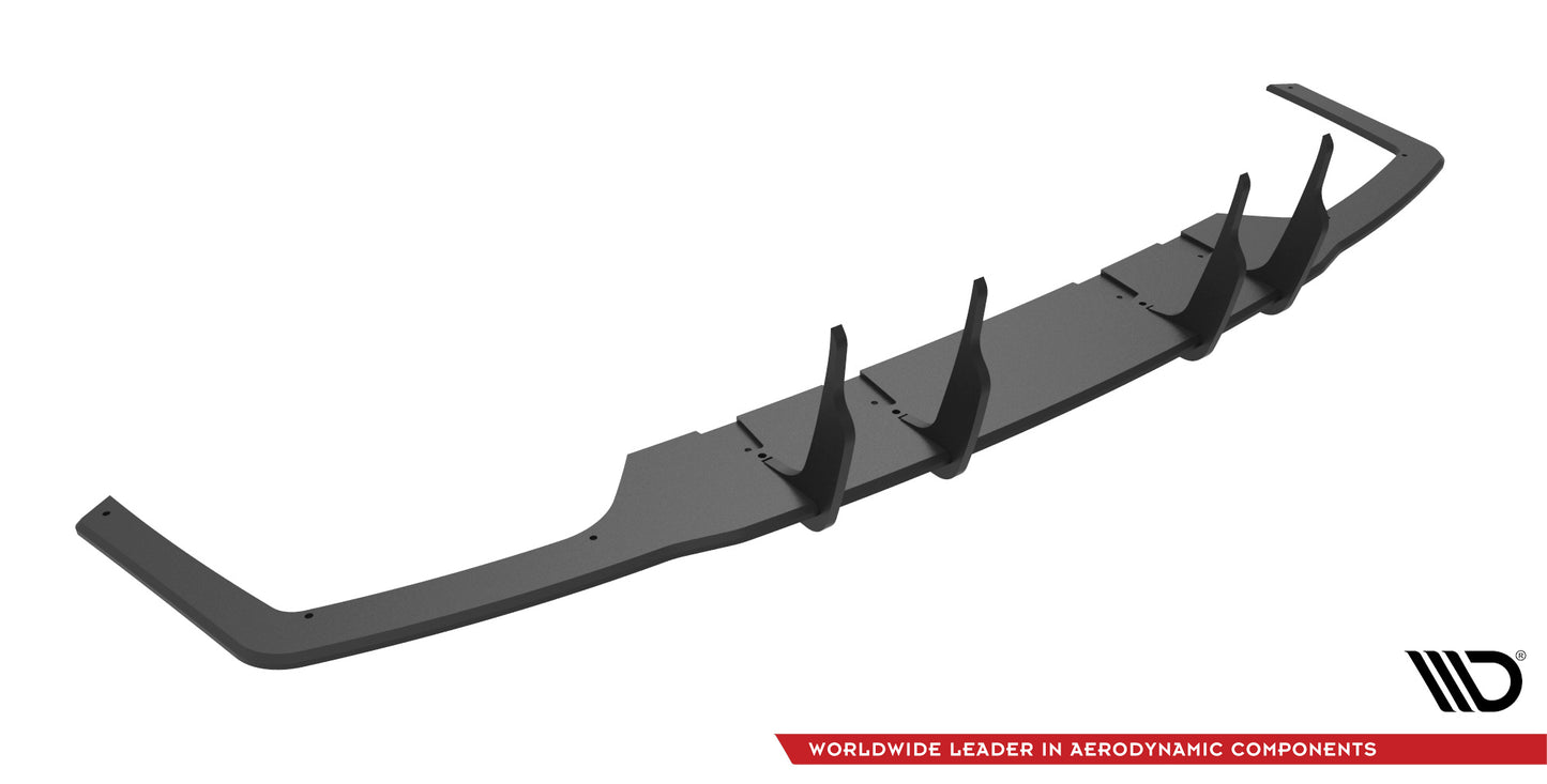 Street pro rear diffuser mercedes-amg c43 coupe / cabrio c205  facelift / a205 facelift