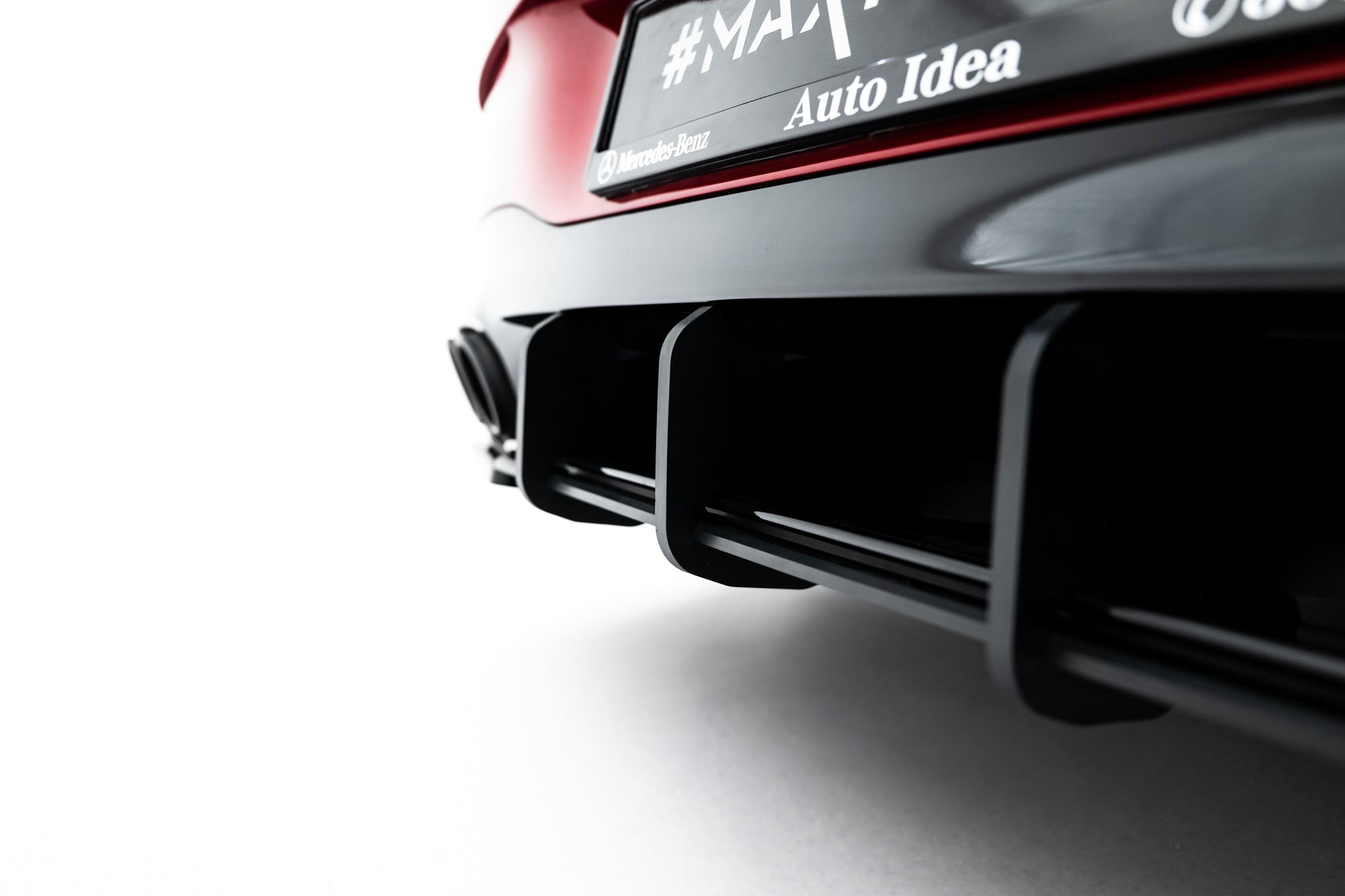 Street pro rear diffuser mercedes-amg cla 35 / 45 aero c118