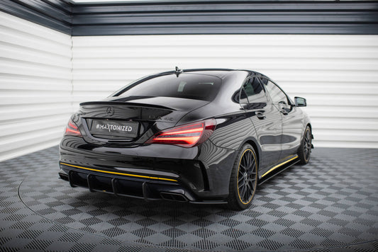 Street pro rear diffuser mercedes-amg cla 45 c117 facelift