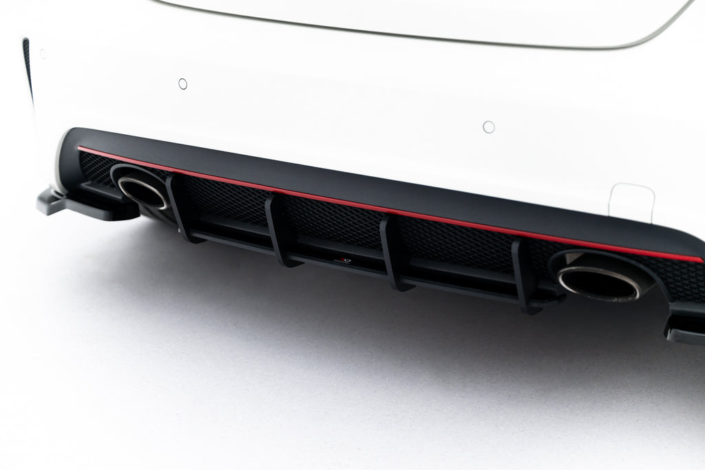 Street pro rear diffuser mercedes-benz a  amg-line w176