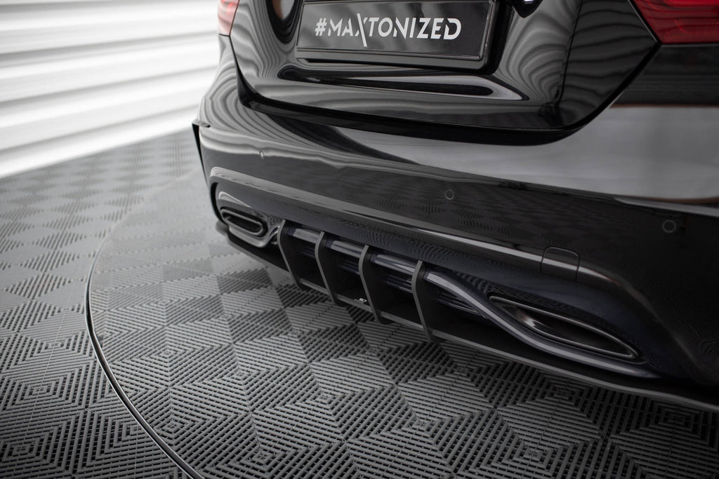 Street pro rear diffuser mercedes-benz a amg-line w176 facelift