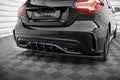 Street pro bakre diffuser mercedes-benz en amg-line w176 ansiktsløftning