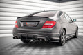 Street pro rear diffuser mercedes-benz c coupe amg-line c204