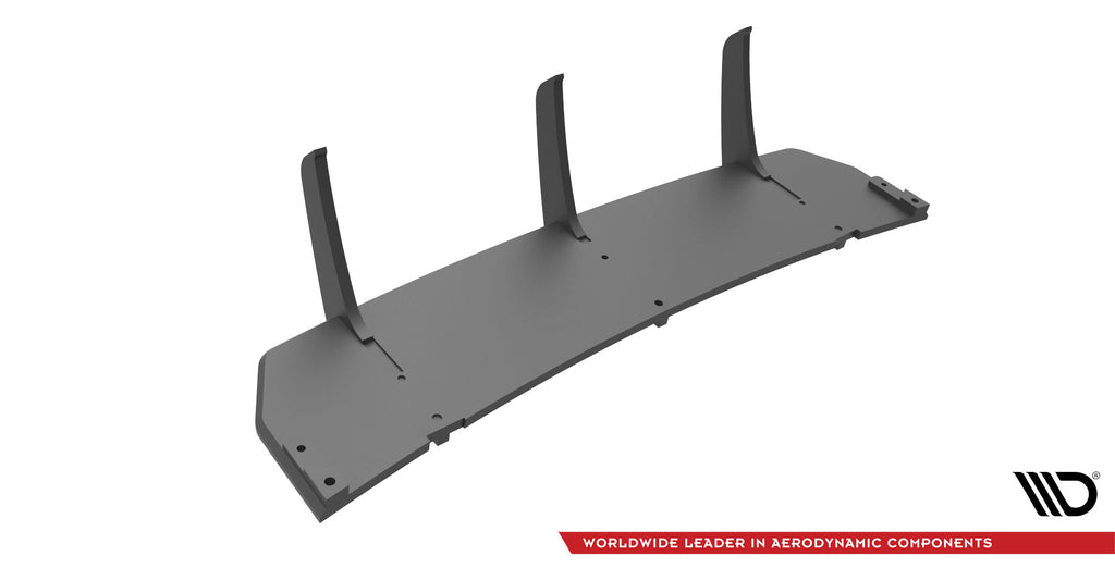 Street pro rear diffuser mercedes-benz c coupe amg-line c204