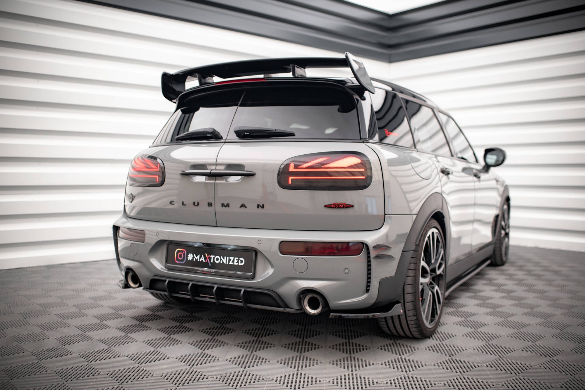 Street Pro takadiffuusori Mini Cooper Clubman John Cooper Works F54 facelift