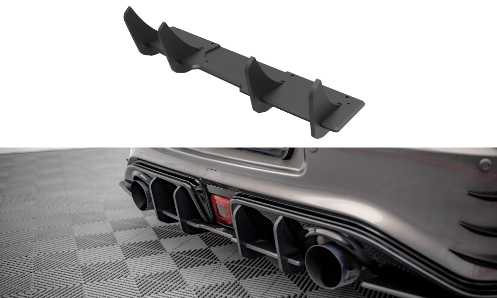 Street pro rear diffuser nissan 370z nismo facelift