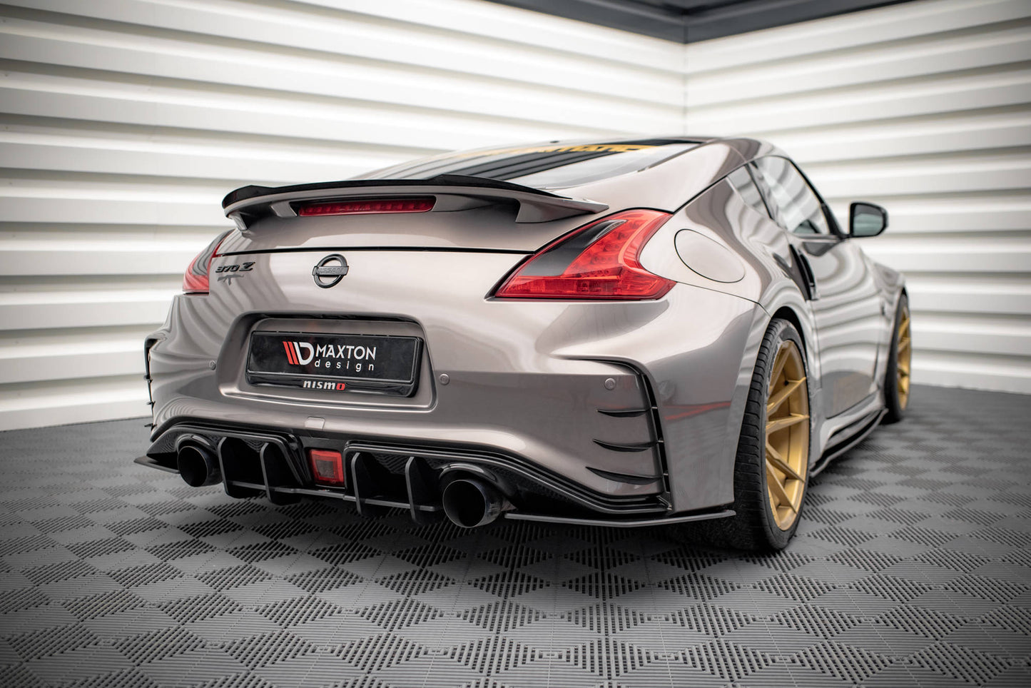 Street pro rear diffuser nissan 370z nismo facelift