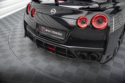 Street pro rear diffuser nissan gtr r35 facelift