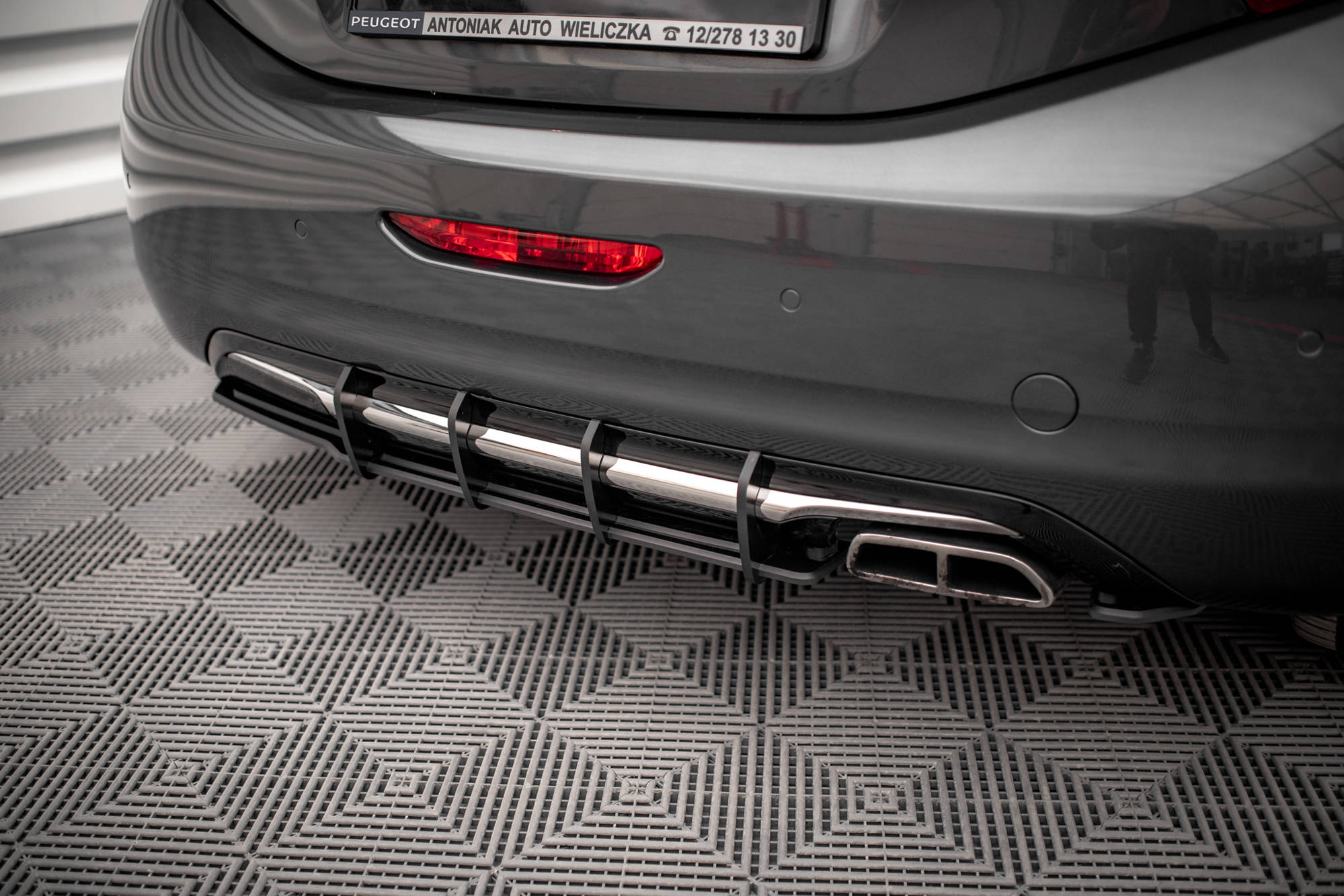Street pro bakre diffuser peugeot 208 gti mk1