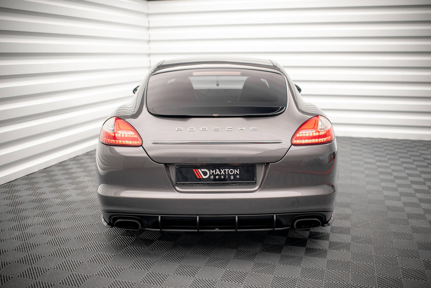 Street pro rear diffuser porsche panamera / panamera diesel 970