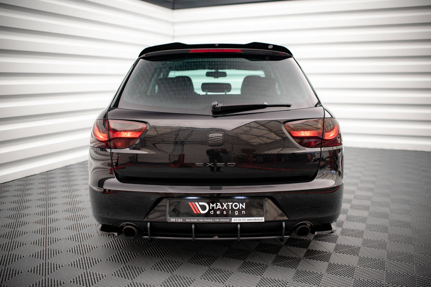 Street pro rear diffuser seat exeo