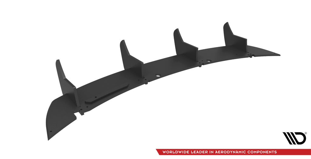 Street pro rear diffuser skoda fabia combi mk3 facelift