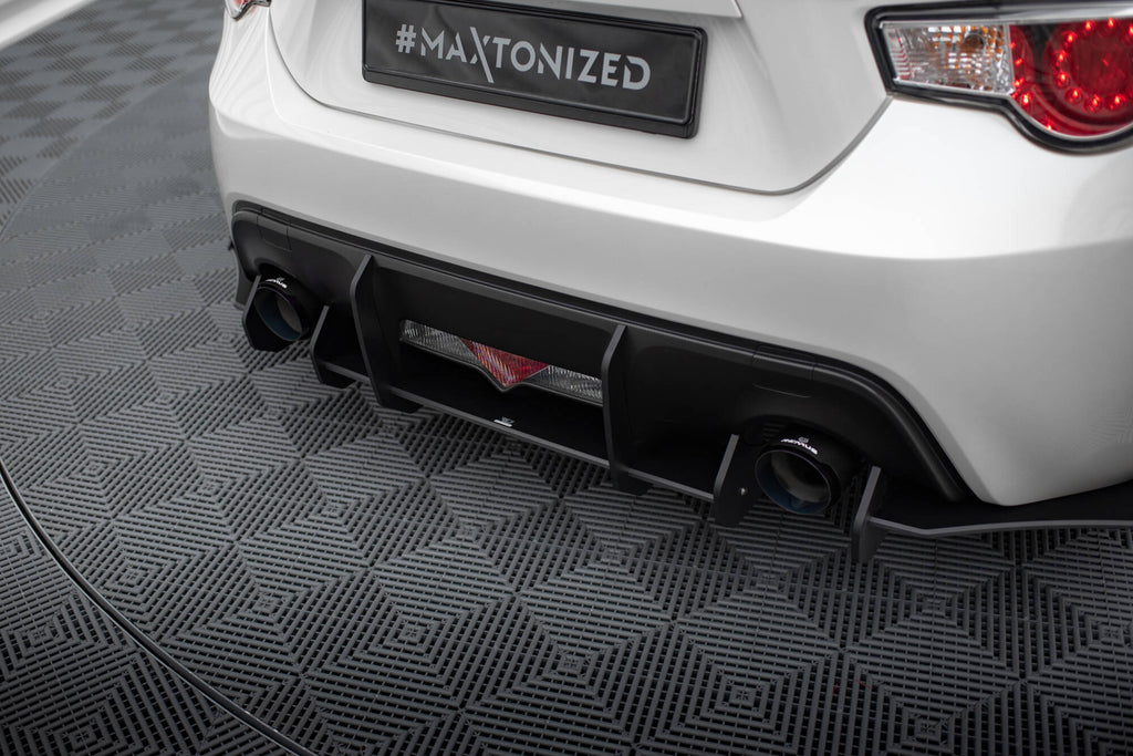 Street pro bakre diffuser subaru brz mk1 / mk1 ansiktsløftning