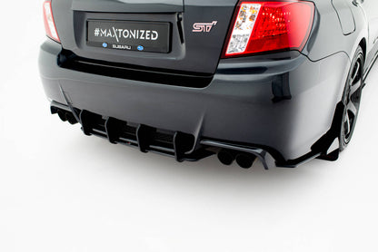 Street pro rear diffuser subaru impreza wrx sti mk3 facelift