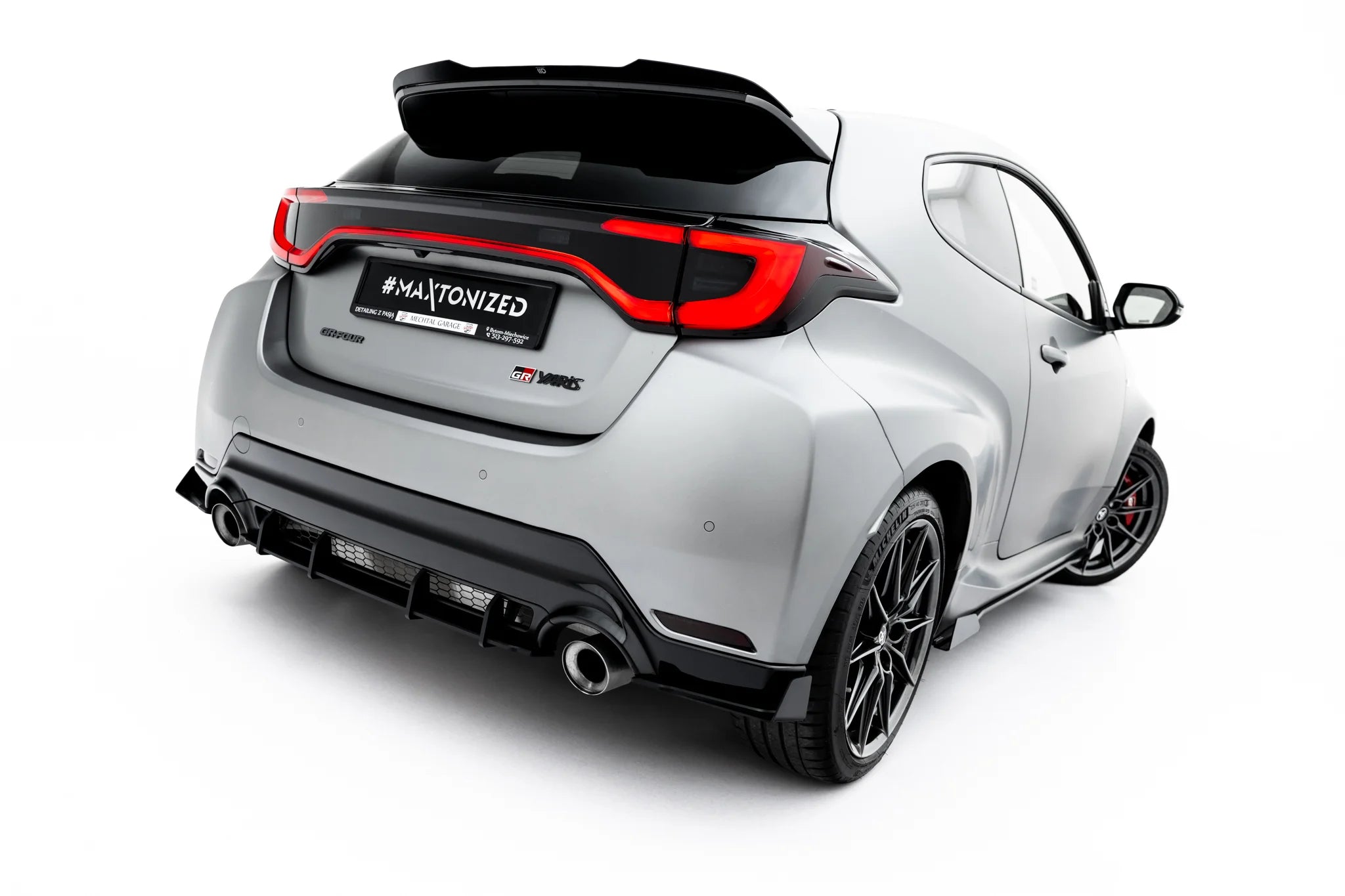 Street pro rear diffuser toyota gr yaris mk4 facelift