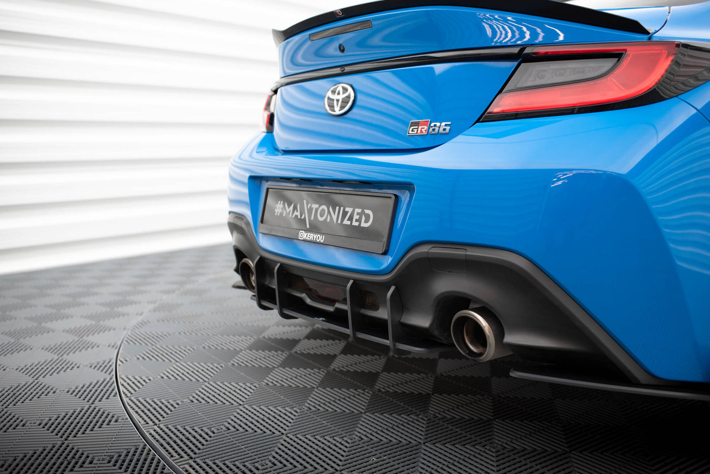 Street pro rear diffuser toyota gr86 mk1