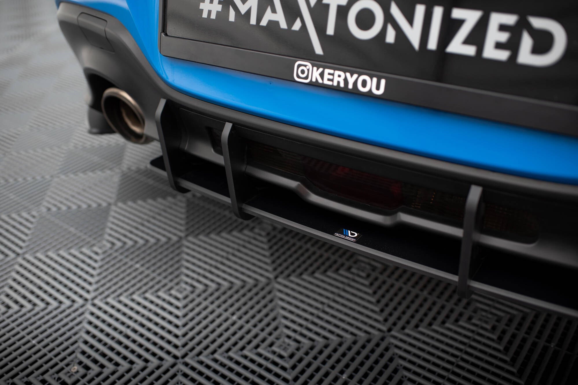 Street pro rear diffuser toyota gr86 mk1