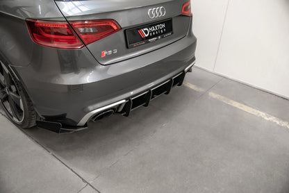Street pro rear diffuser v.1 audi rs3 8v sportback