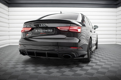 Street pro rear diffuser v.1 audi rs3 sedan 8v facelift