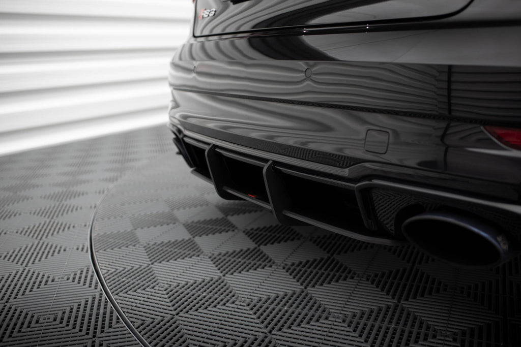 Street pro rear diffuser v.1 audi rs3 sedan 8v facelift