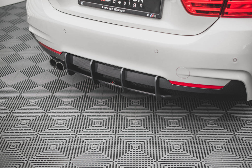 Street pro rear diffuser v.1 bmw 4 m-pack f32