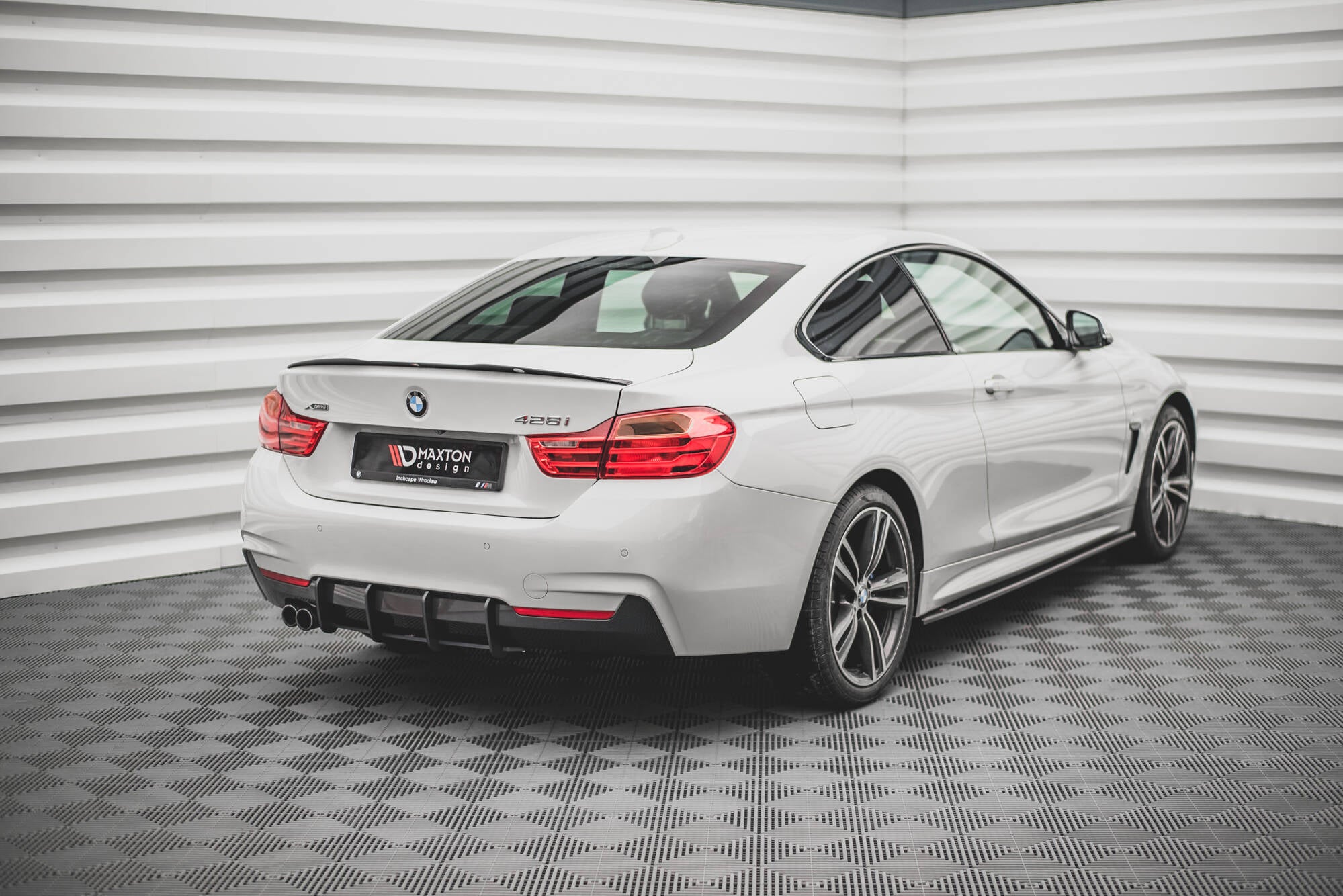 Street pro rear diffuser v.1 bmw 4 m-pack f32