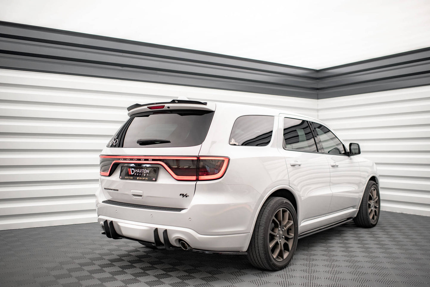 Street pro rear diffuser v.1 dodge durango rt mk3