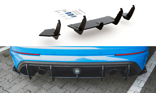 Street pro rear diffuser v.1 ford focus rs mk3