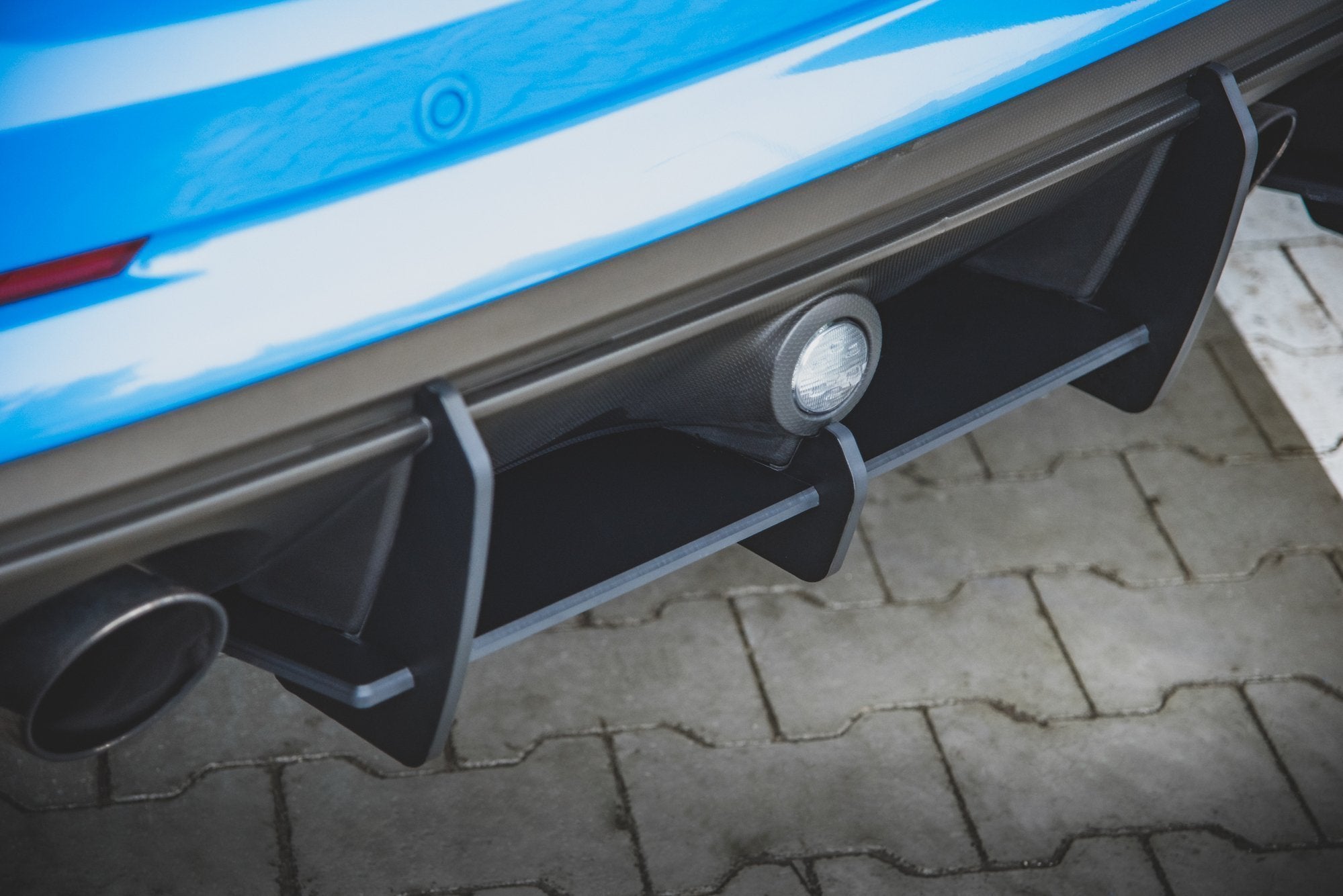 Street pro rear diffuser v.1 ford focus rs mk3