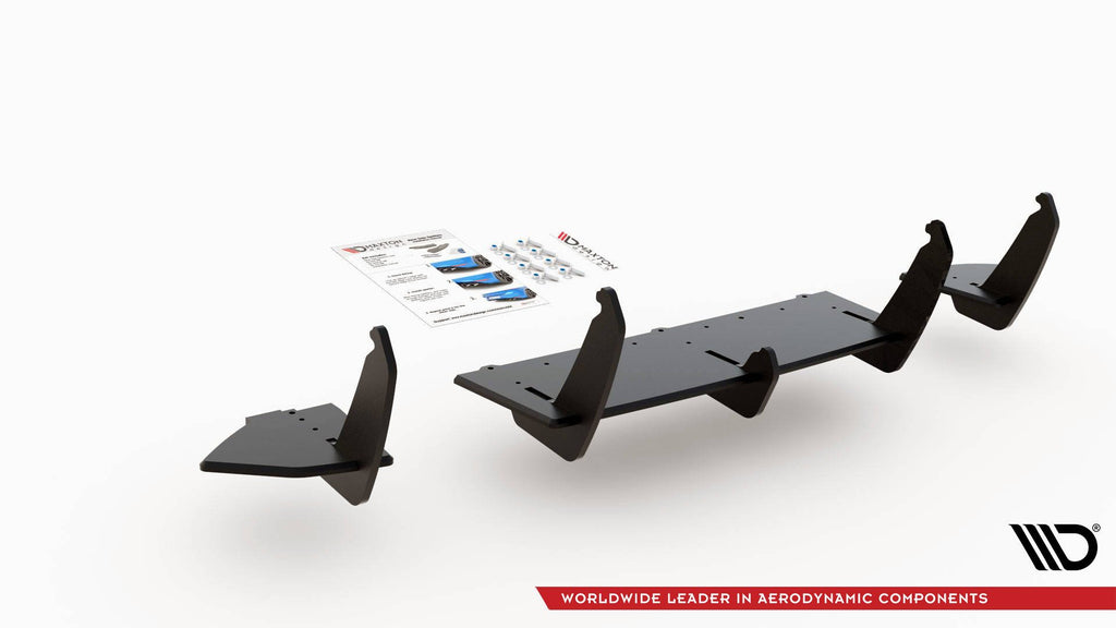 Street pro bakre diffuser v.1 ford focus rs mk3