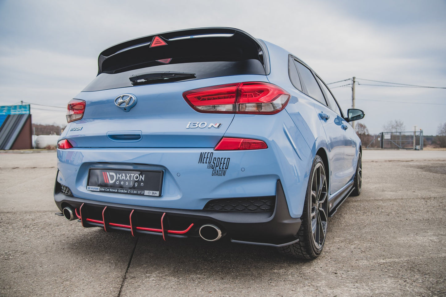 Street Pro bagdiffuse v.1 Hyundai i30 N Mk3 hatchback