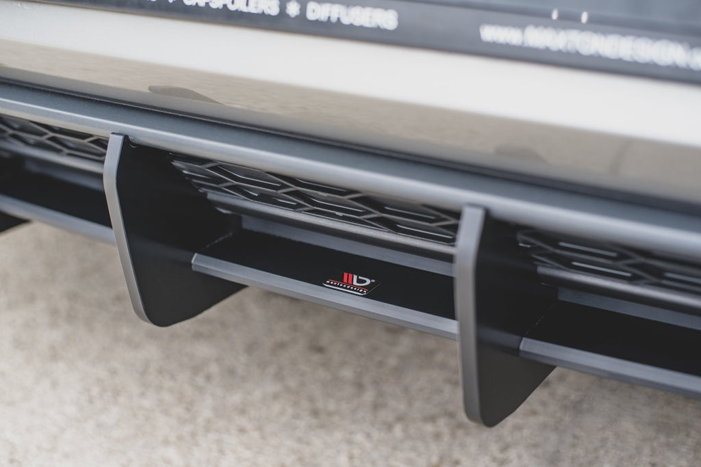 Street pro rear diffuser v.1 vw golf 7 gti