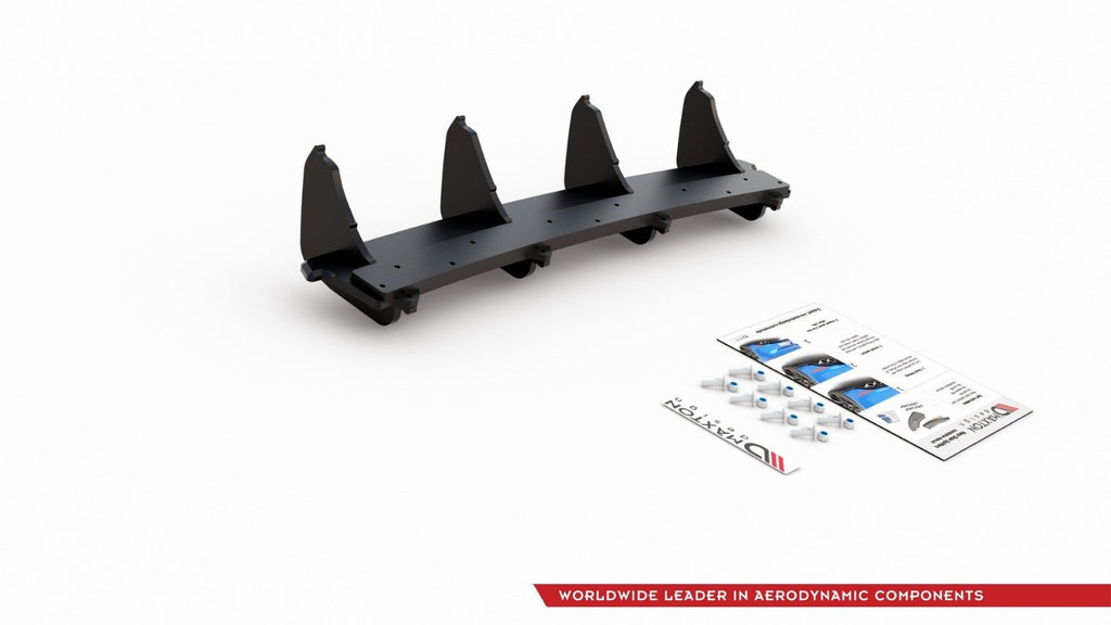Street pro rear diffuser v.1 vw golf 7 gti