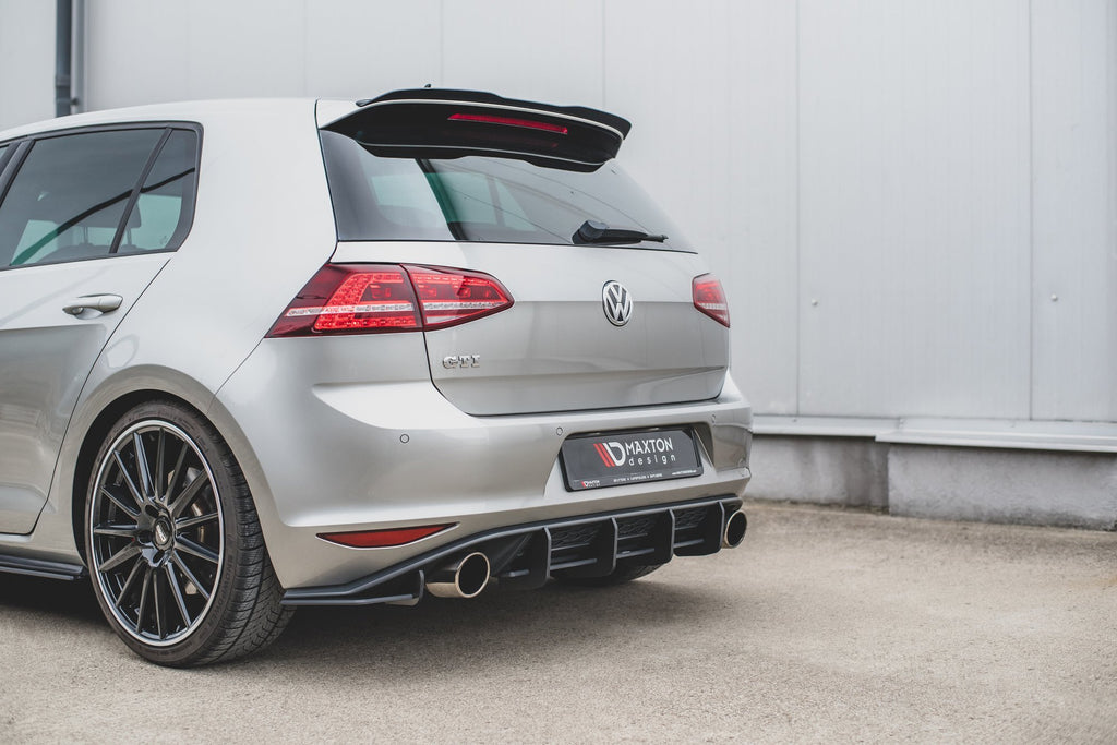 Street pro rear diffuser v.1 vw golf 7 gti