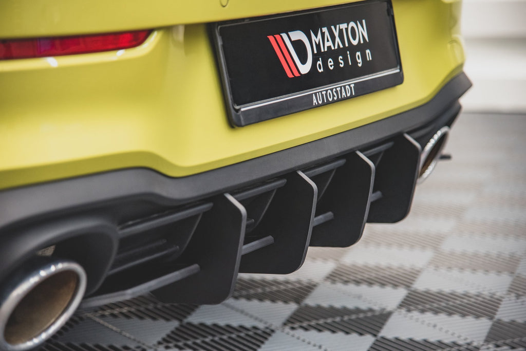 Street pro rear diffuser v.1 volkswagen golf gti clubsport mk8