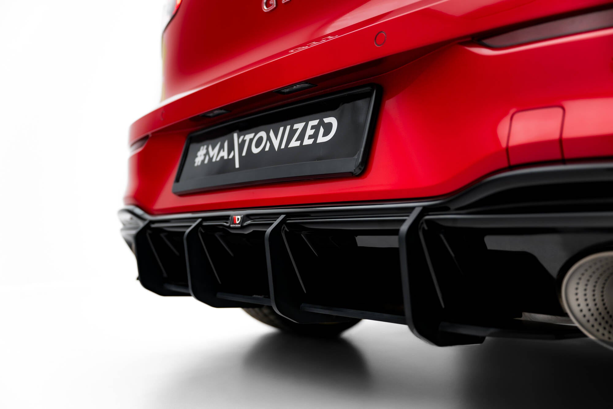 Street Pro Back Diffuser v.1 Volkswagen Golf GTI Clubsport MK8 FaceLift