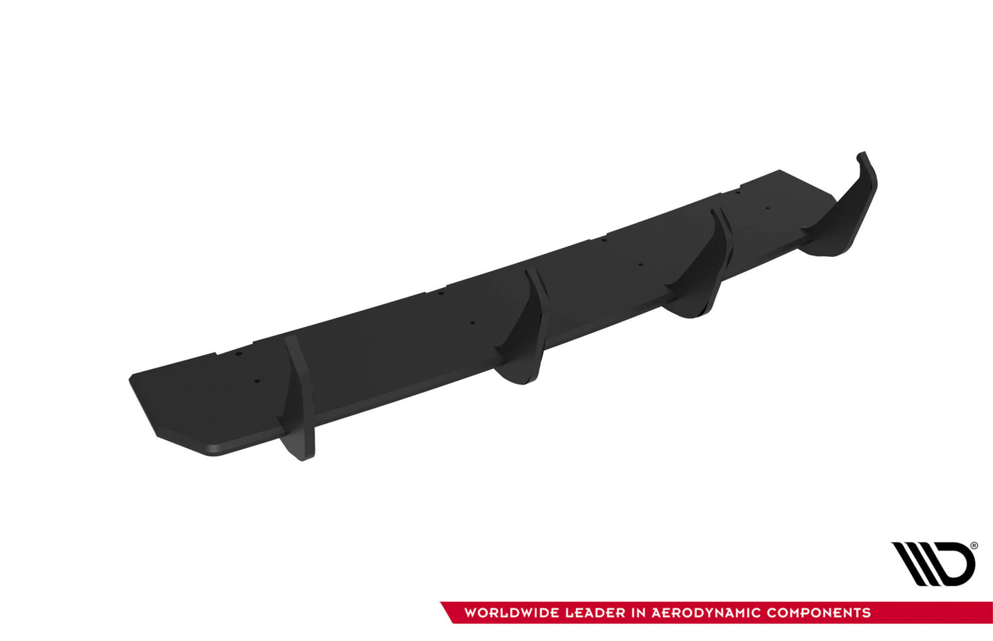 Street pro rear diffuser v.1 volkswagen golf gti clubsport mk8 facelift