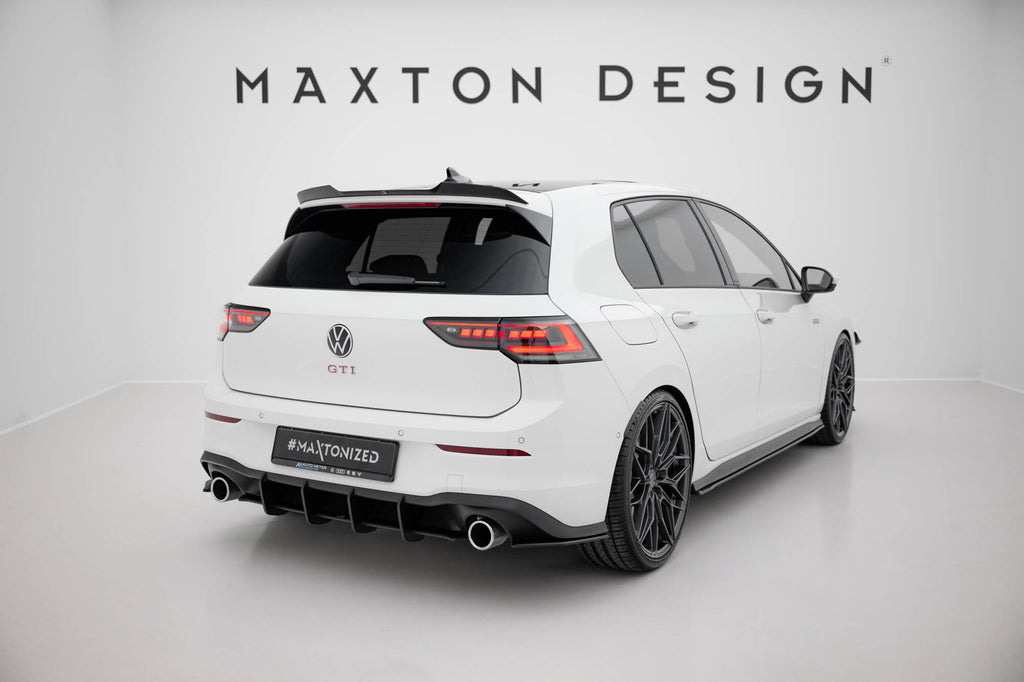 Street pro rear diffuser v.1 volkswagen golf gti mk8