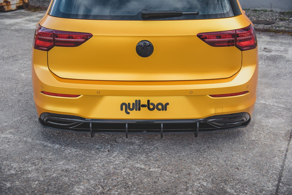Street pro bak diffuser v.1 volkswagen golf hatchback mk8 / mk8 ansiktsløftning