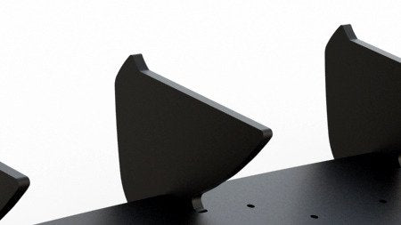 Street pro rear diffuser v.1 volkswagen golf hatchback mk8 / mk8 facelift