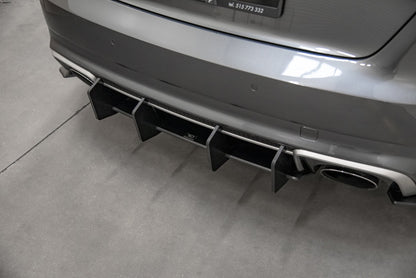 Street pro rear diffuser v.2 audi rs3 8v sportback