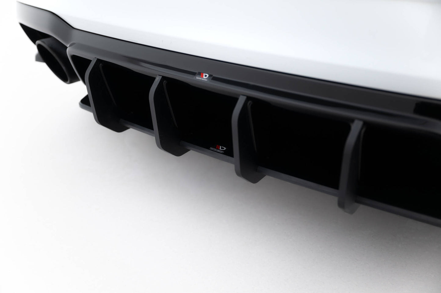 Street pro rear diffuser v.2 audi rs3 sedan 8v facelift