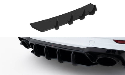 Street pro rear diffuser v.2 audi rs3 sedan 8v facelift
