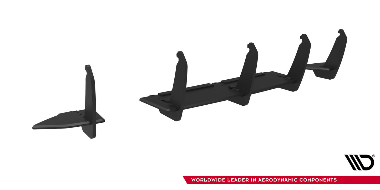 Street pro rear diffuser v.2 ford focus rs mk3 (us-spec version)