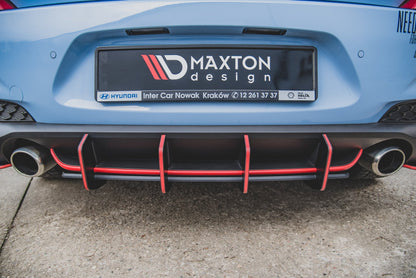 Street pro rear diffuser v.2 hyundai i30 n mk3 hatchback