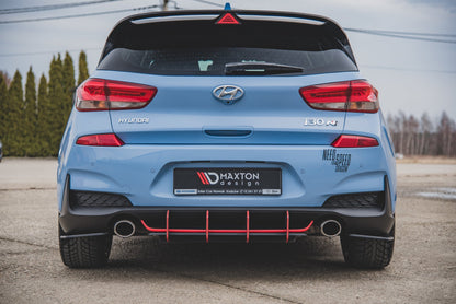 Street pro rear diffuser v.2 hyundai i30 n mk3 hatchback