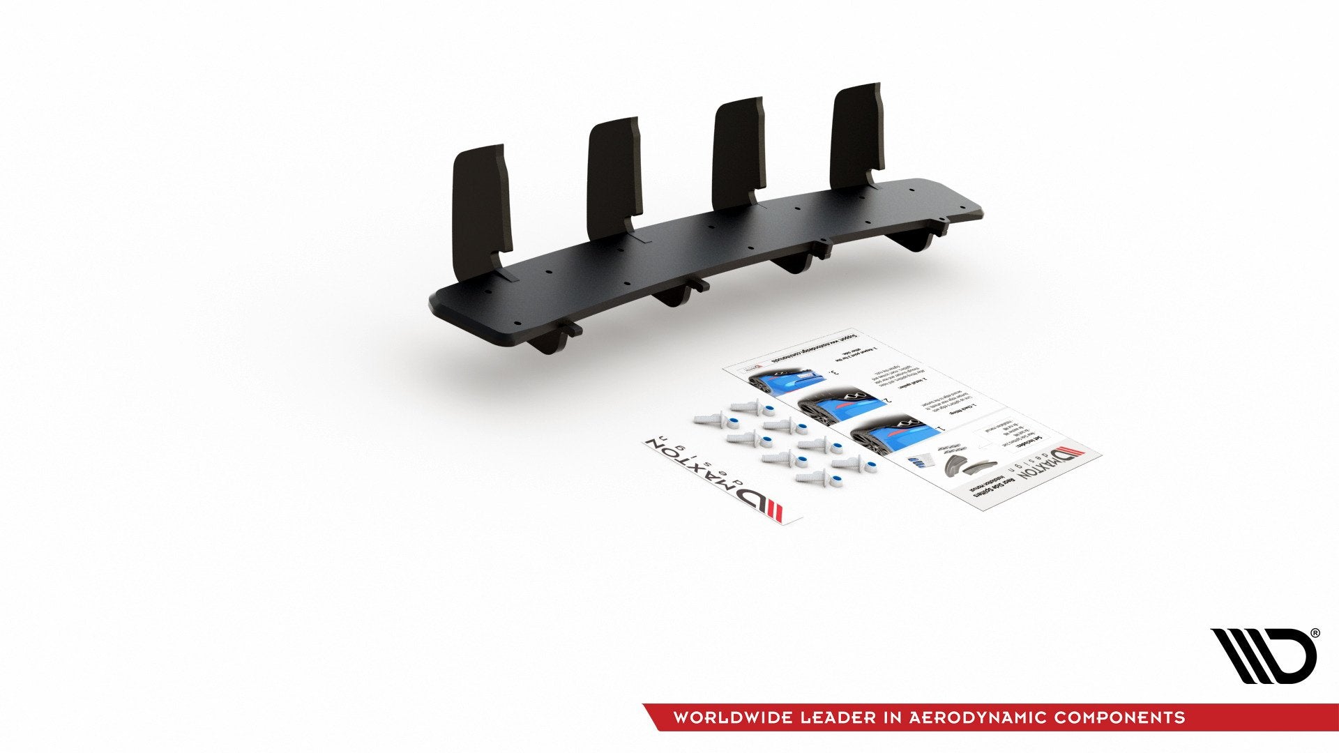 Street pro rear diffuser v.2 hyundai i30 n mk3 hatchback